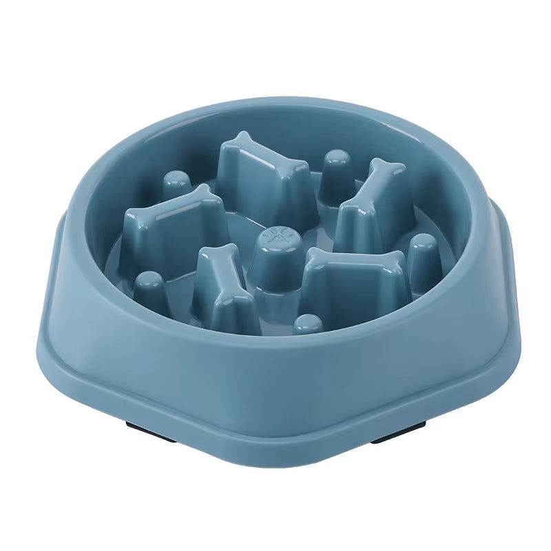 Anti Choking Slow Feeder Dog Bowl Non Slip Puzzle Dish for Small Medium Pets