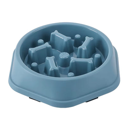 Anti Choking Slow Feeder Dog Bowl Non Slip Puzzle Dish for Small Medium Pets
