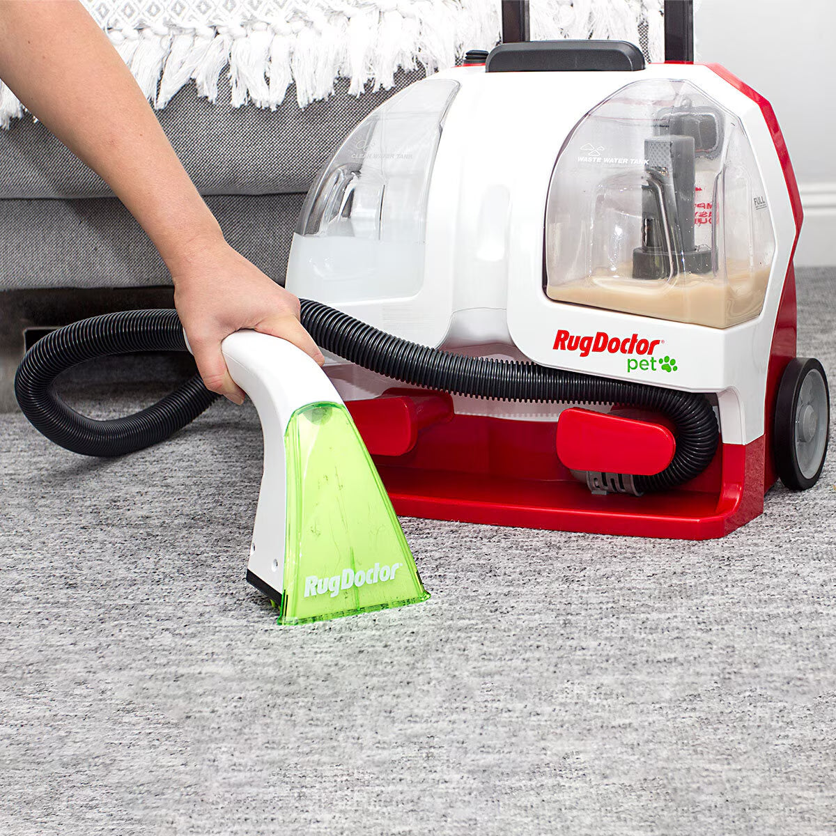 Pet Portable Spot Cleaner with 2 X 500Ml Pet Formula Cleaner